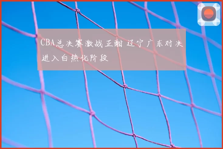 CBA总决赛激战正酣 辽宁广东对决进入白热化阶段
