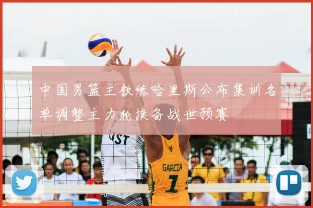 中国男篮主教练哈里斯公布集训名单调整主力轮换备战世预赛